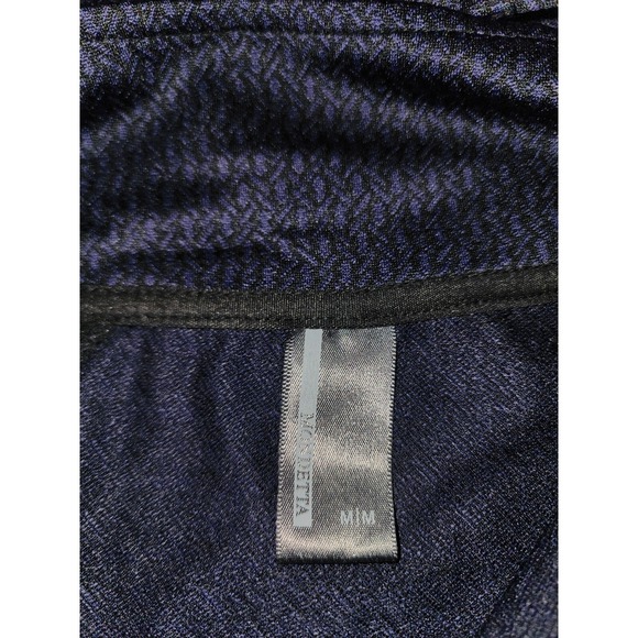 Mondetta Womens Hooded Jacket Medium Purple Herringbone Purple Black Casual - Picture 5 of 9